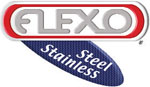 Flexo Stainless Steel Logo